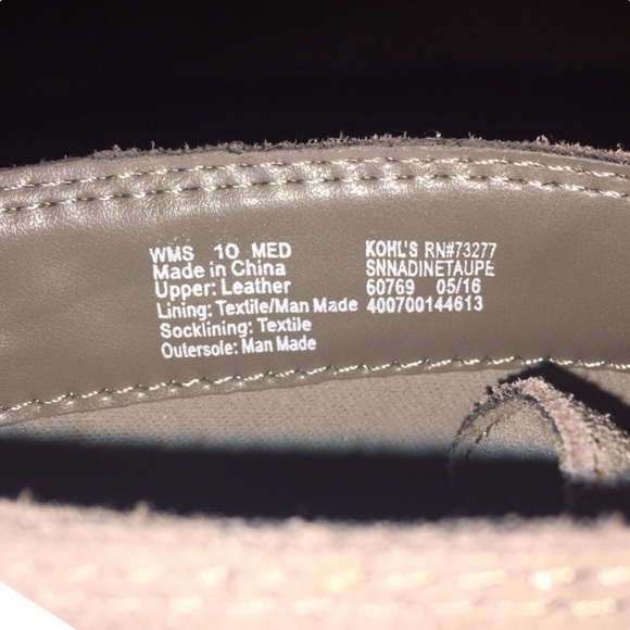 SONOMA Goods for Life Suede Ankle Boots Size 10 - Picture 6 of 6